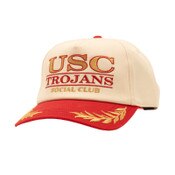 USC Trojans Unisex American Needle Cream Club Captain Snap Back Hat